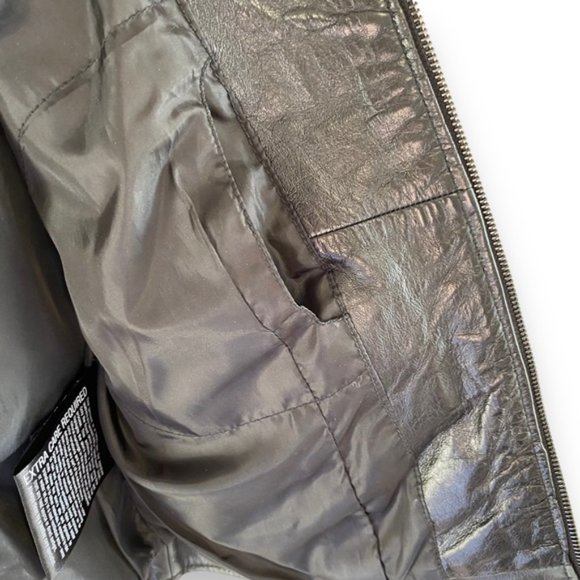 marc new york - andrew marc Lambskin Quilted Jacket - Size Medium - Picture 8 of 10